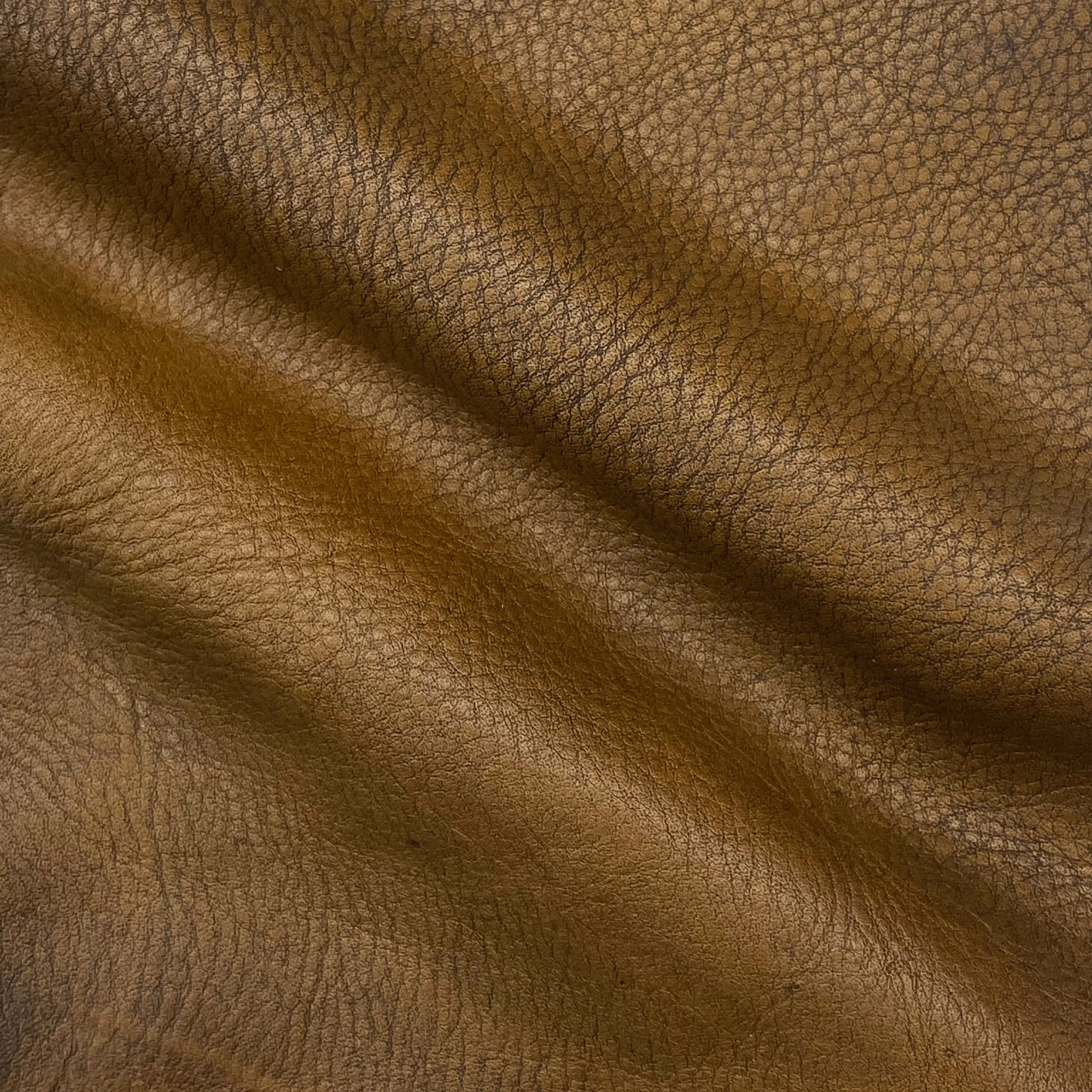 3oz (1.4mm) Cow Leather - Cider (per square foot)