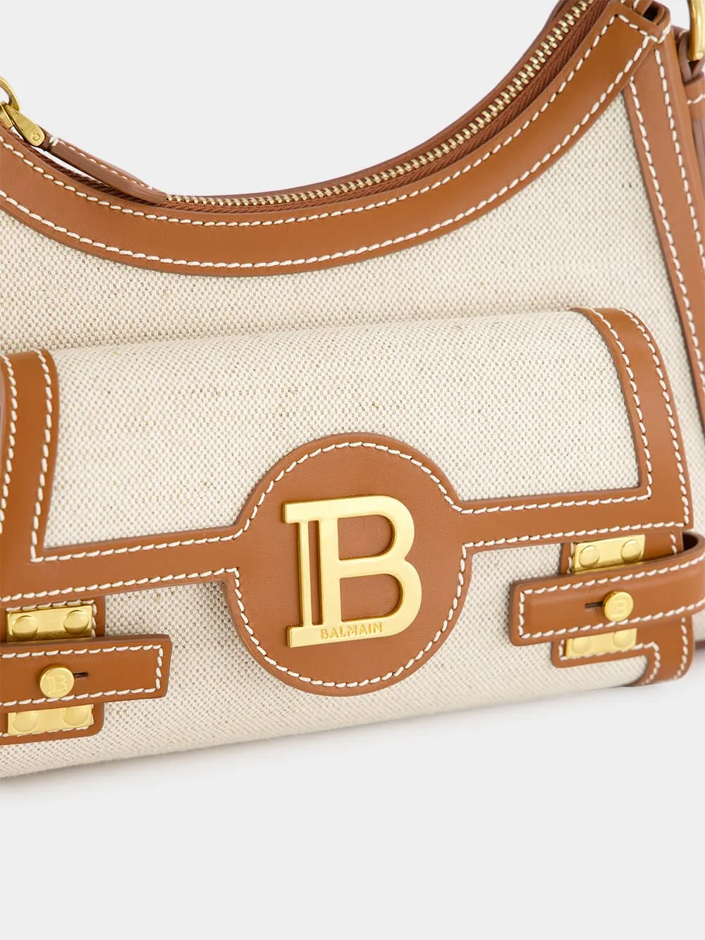 B-Buzz Hobo Bag in Leather and Canvas
