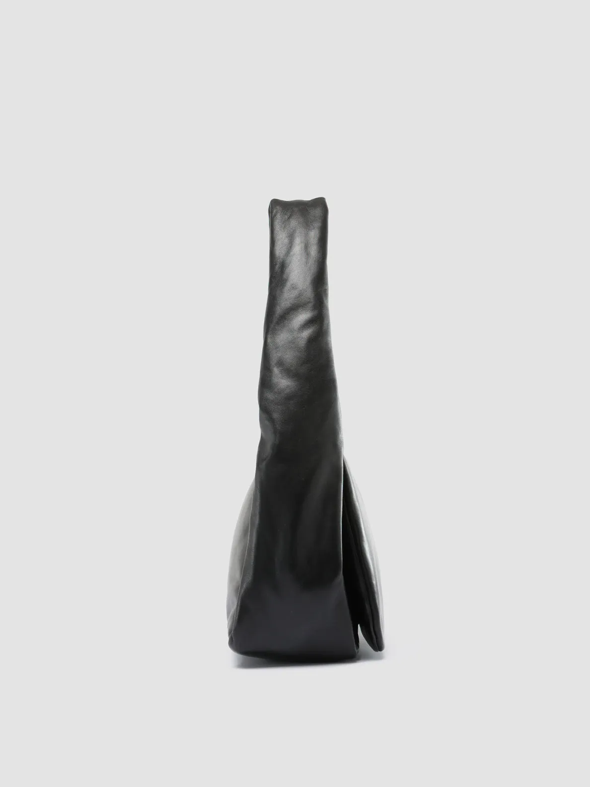 BOLINA 036 - Black Leather Shoulder Bag
