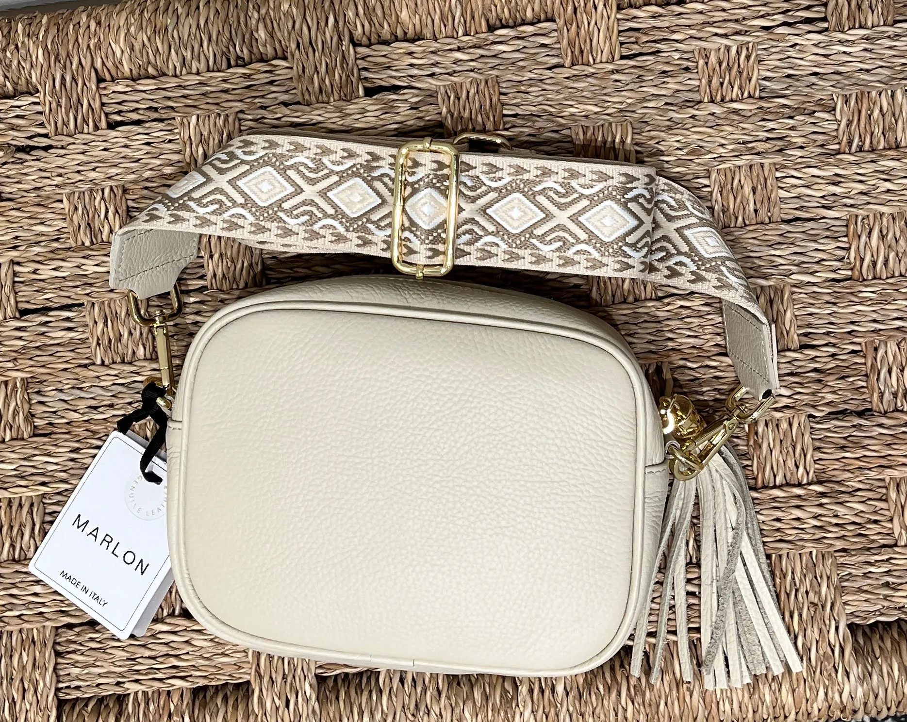 Borsa Art Paris Crossbody-Cream/Panna