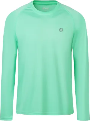 Boys Girls Long Sleeve Sun Shirts Rashguard UPF50 UV Quick Dry Athletic Hiking Fishing Golf Workout Play Water Size 6-14