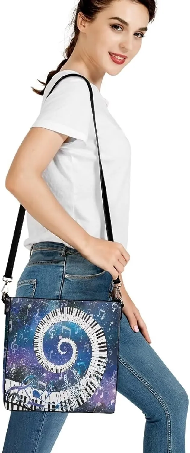 Bucket Handbags Hobo Shoulder Bags for Women PU Leather Tote Purse, Large Ladies Crossbody Satchel Bag
