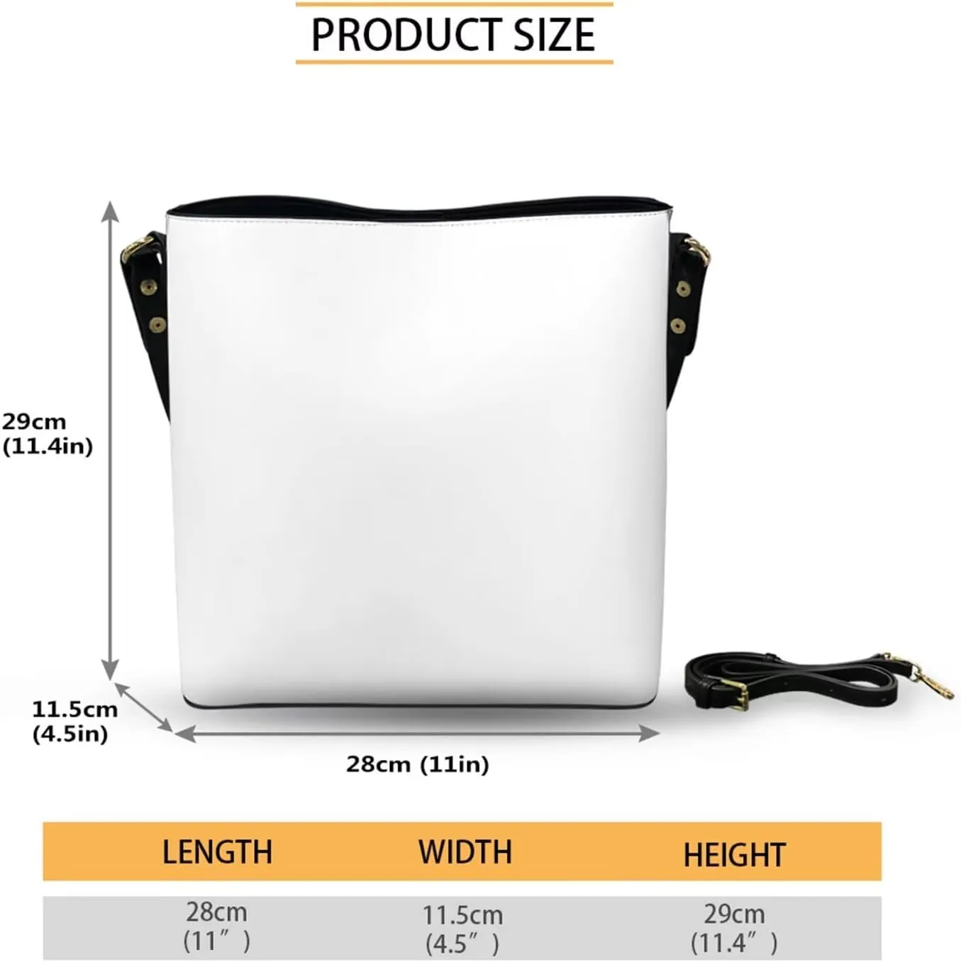 Bucket Handbags Hobo Shoulder Bags for Women PU Leather Tote Purse, Large Ladies Crossbody Satchel Bag
