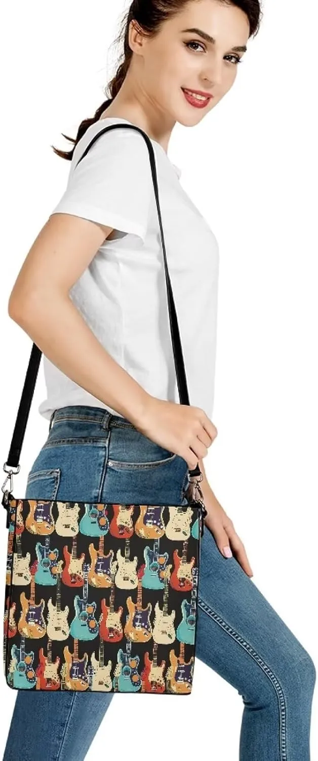 Bucket Handbags Hobo Shoulder Bags for Women PU Leather Tote Purse, Large Ladies Crossbody Satchel Bag