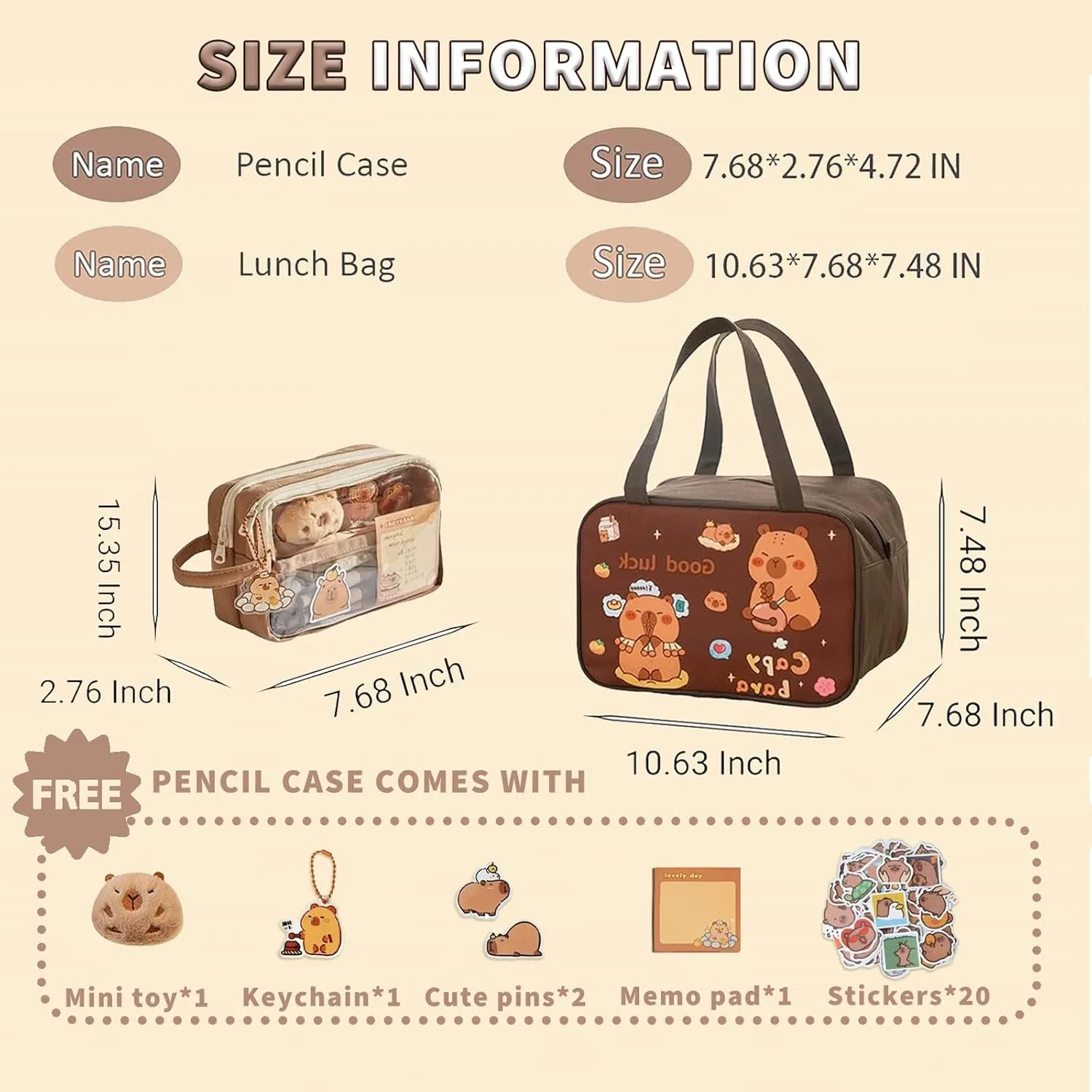 Capybara Backpack Mochila Capybara Cute Kawaii Kapibara Daypack Funny Going Out Cartoon Laptop Travel Casual Bag(Purple,Medium)