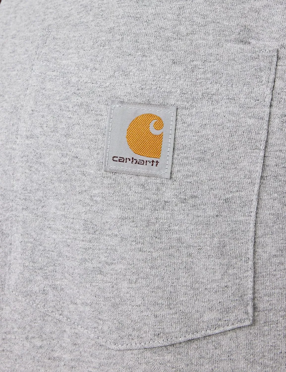 Carhartt Men's Loose Fit Heavyweight Long-Sleeve Pocket Henley T-Shirt