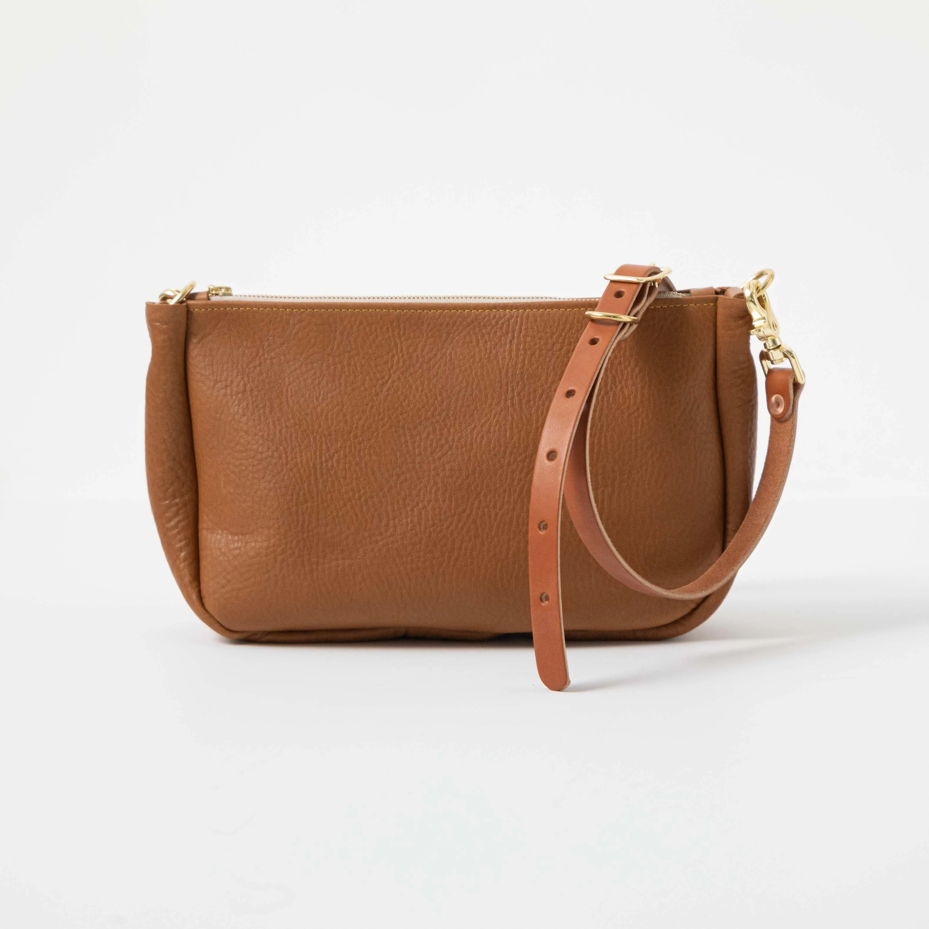 Cognac Cypress Crossbody Bag