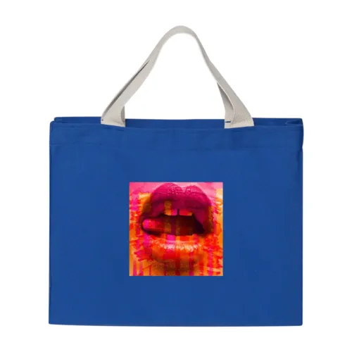 Contemporary Lips USA-Made Medium Gusset Tote