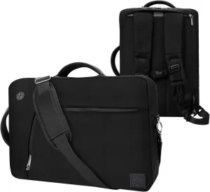 Convertible Black Laptop Bag 17.3 inch for MSI Raider, X Leopard, Apache, Stealth, Prestige, Dominator, Titan 17.3