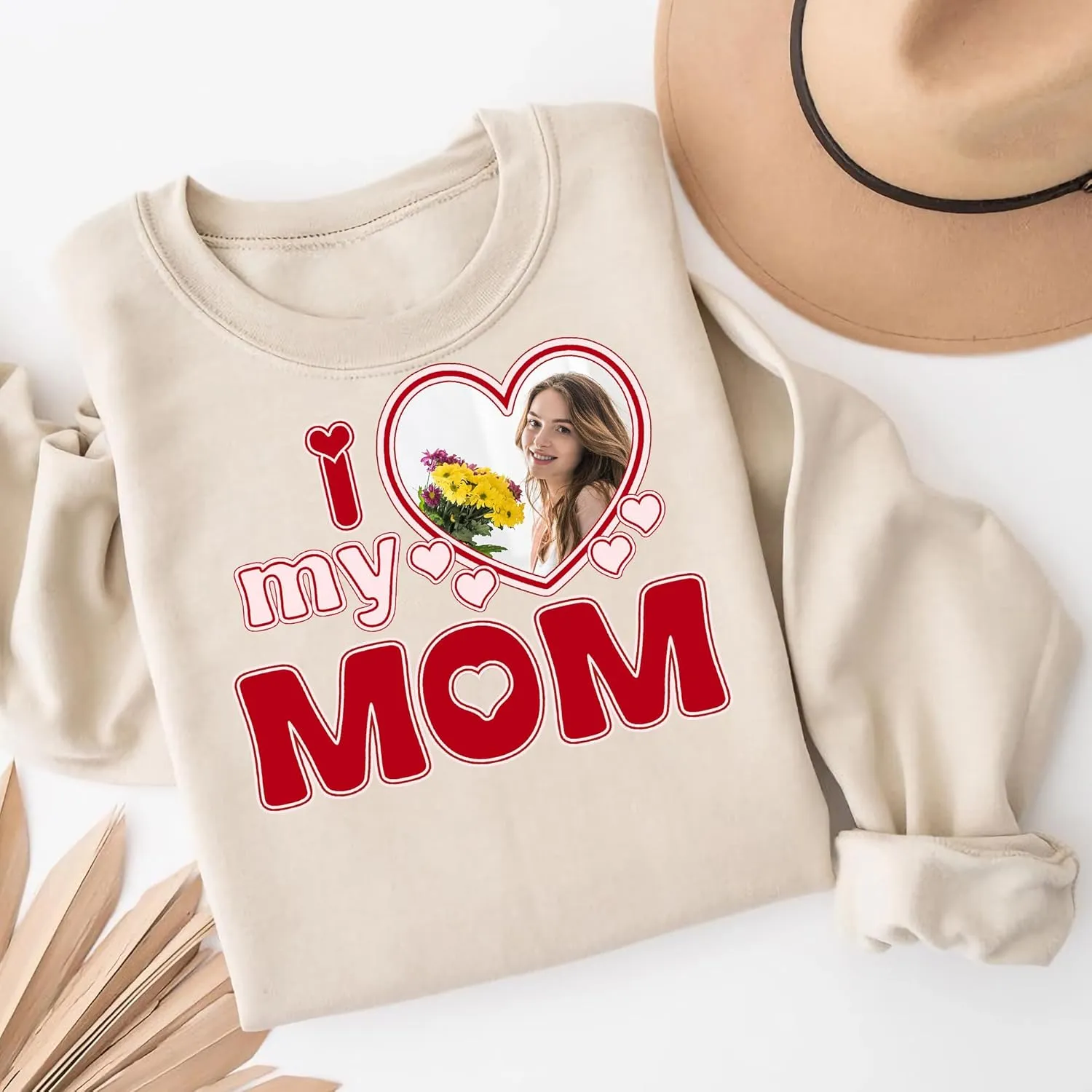 Custom Mama Sweatshirt for Women, Personalized Sweatshirts, Mothers Day Birthday Gifts for Mom From Daughter Son