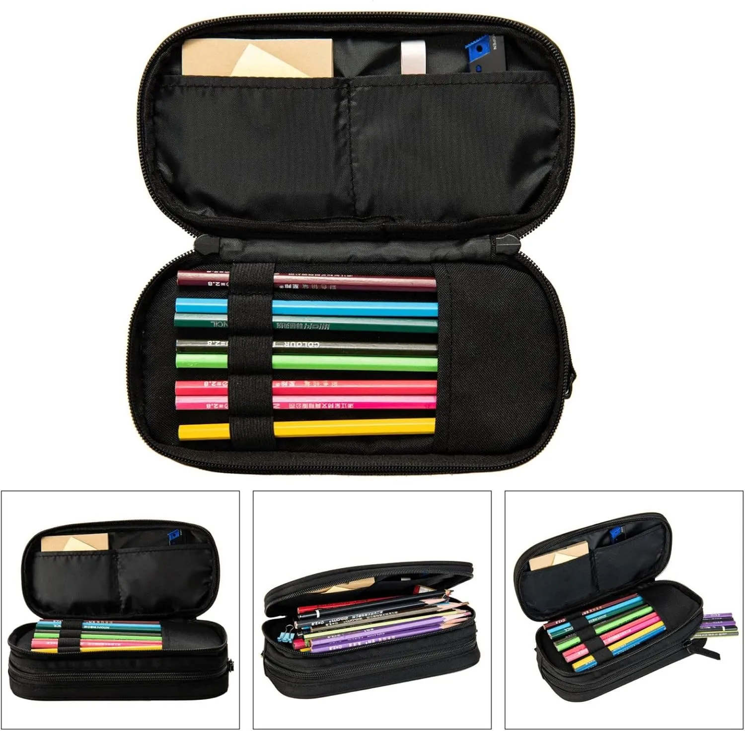 Day Drinkings American Flag Multifunctional Pocket Backpack Crossbody Lunch Bag Pencil Case 3Pcs Set Large Capacity Backpack