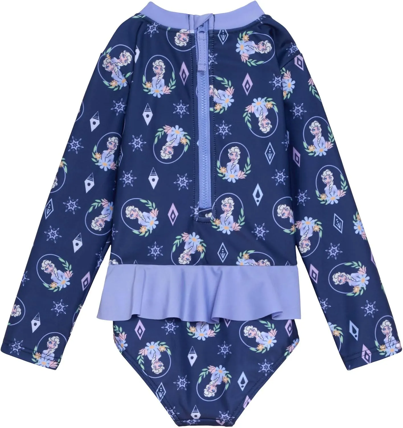 Disney UPF 50  One Piece Bathing Suit Newborn to Little Kid Sizes (6-9 Months - 7-8)