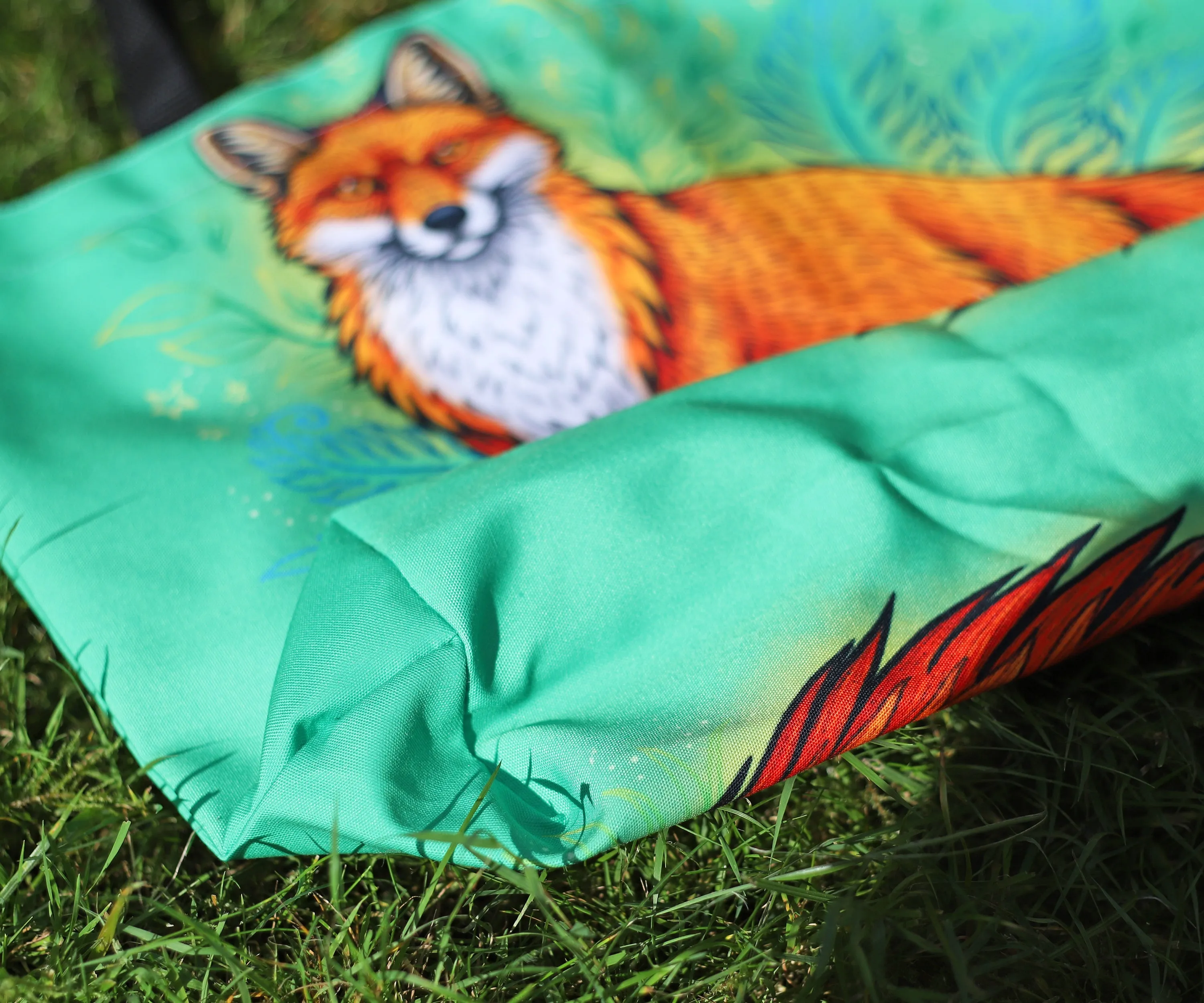 Fox Magic Large Tote Bag