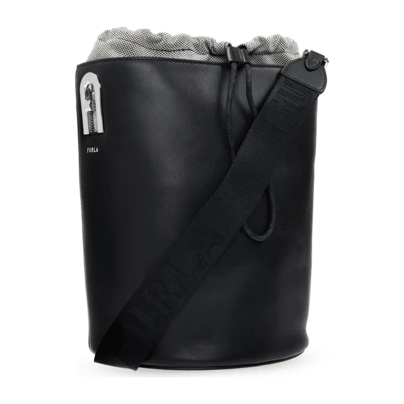 Furla Lipari Medium Bucket Bag - Nero