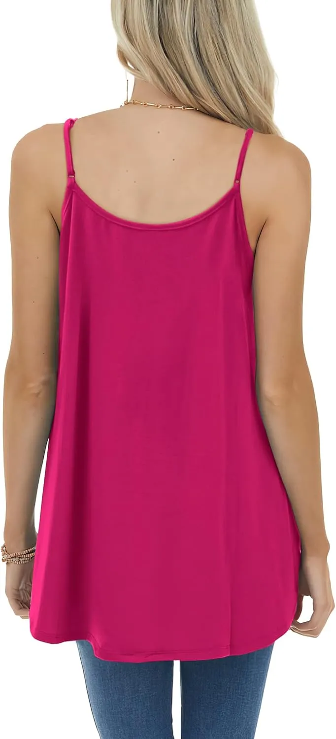 Geifa Summer Tank Tops for Women Vacation Outfits 2024 Fashion Trendy Clothes