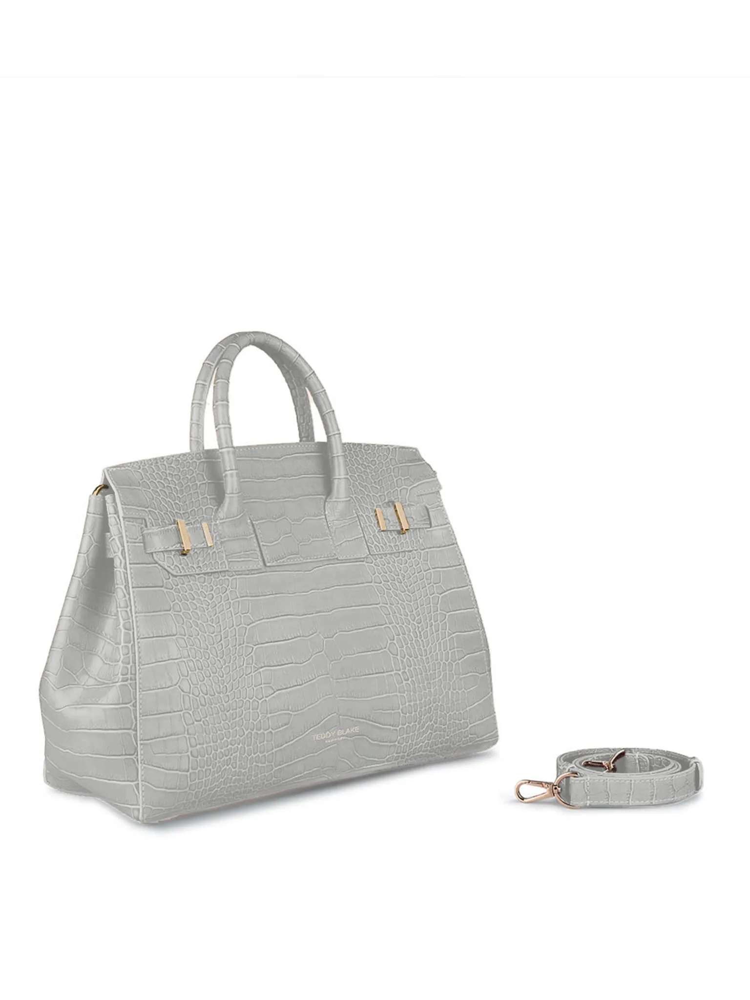 Gigi Croco  13" - Light Grey