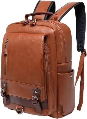 GLigeT Laptop Bag Case Fashion Multifunctional Shoulders Backpack Large Capacity Cowhide Laptop Bag Waterproof High-Grade Commuter Business Bag Laptop Sleeve Case (Size : L)