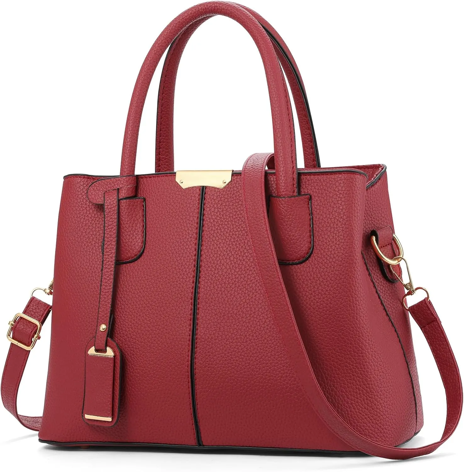 GOIACII Tote Bag for Women Top Handle Handbags Ladies Satchel Shoulder Purse for Work Leather