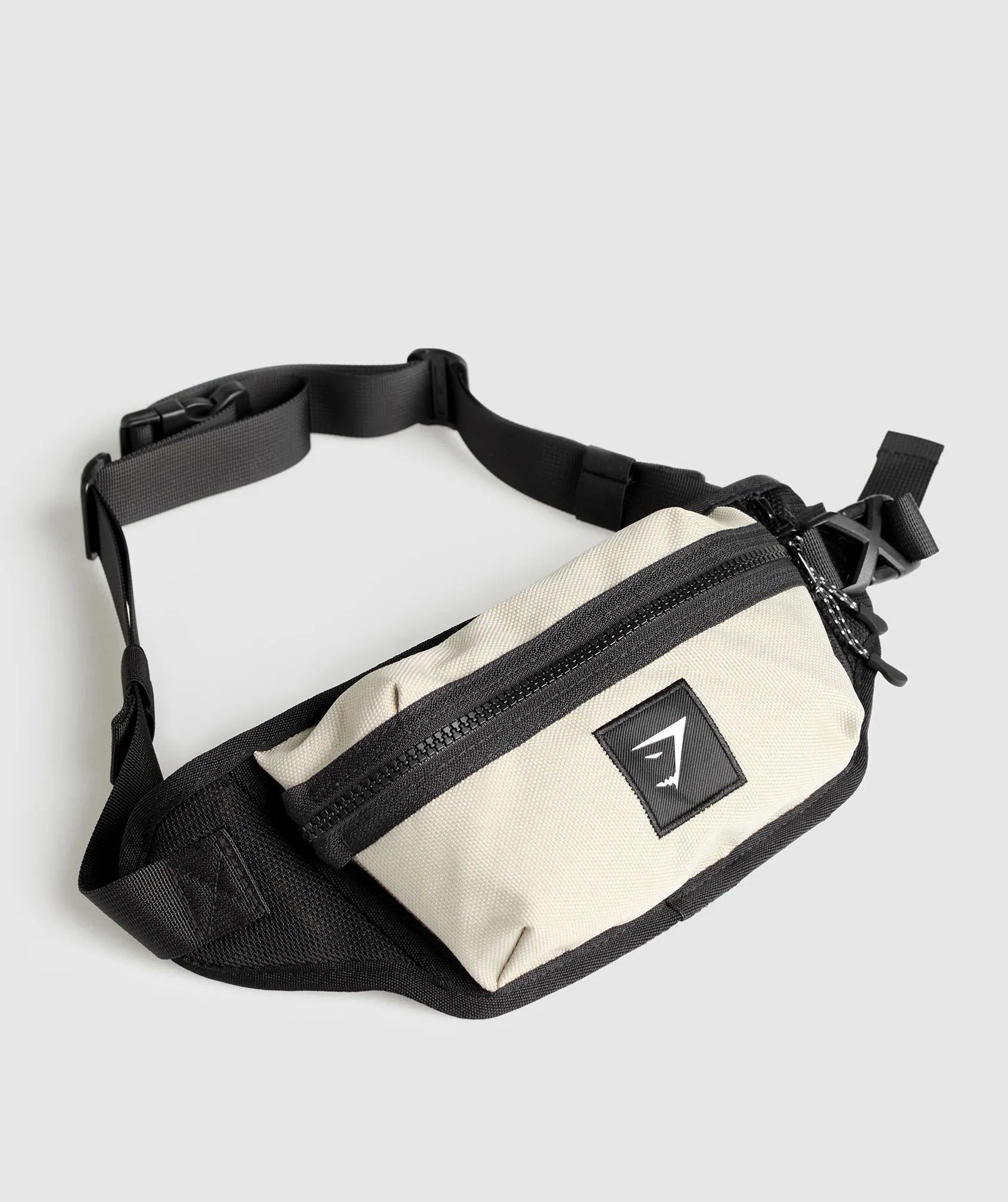 Gymshark Retro Sports Waistpack - Pebble Grey/Black