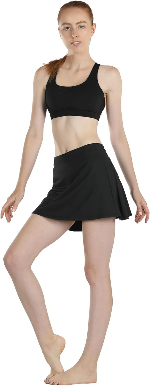 icyzone Athletic Skirts for Women - Workout Running Golf Tennis Skort with Pockets