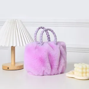 iLLASPARKZ Faux Fur Tote / Crossbody Bag