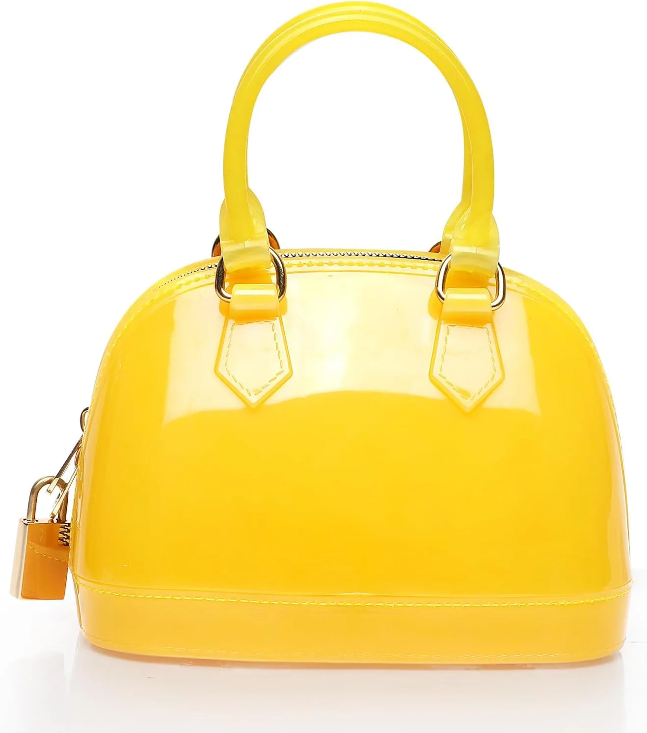 Jelly Crossbody Purse Shoulder Bag, Candy Color Tote Satchel Top-Handle Handbags for Women