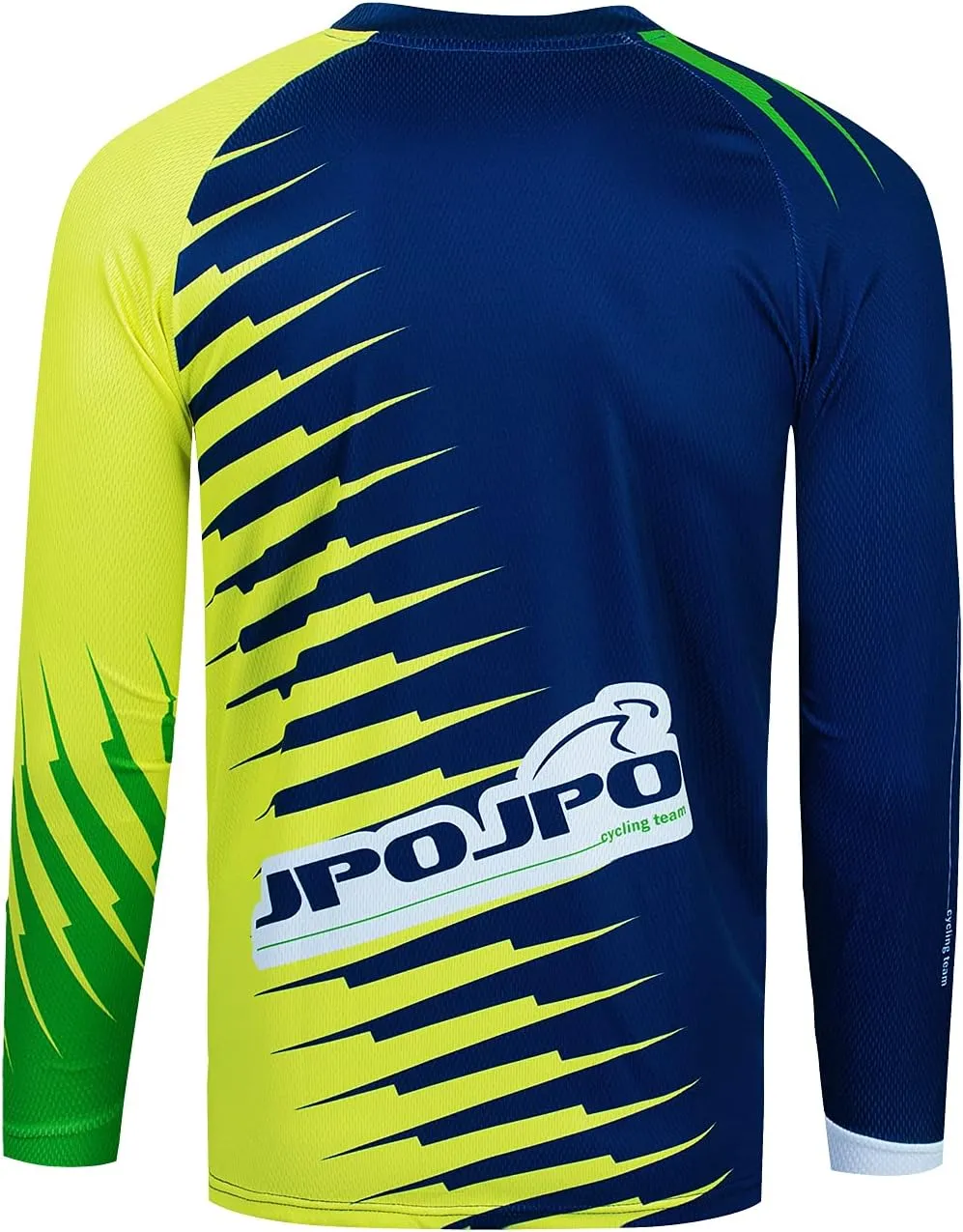 JPOJPO Men's Mountain Bike Jersey Long Sleeve MTB Off-Road Racing Downhill Motocross Shirts Quick Dry&Moisture-Wicking Tops