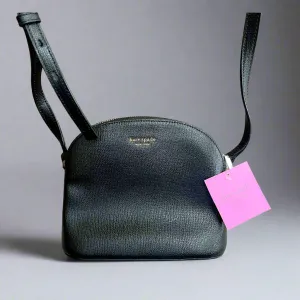Kate Spade black medium dome crossbody, NEW WITH TAGS!