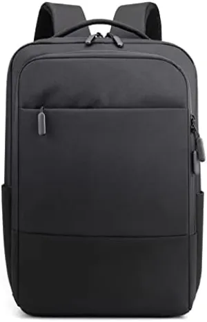Laptop Travel Backpack Business Commuter Backpack Computer Backpack Suitable For 15.6 Inch Laptop Gifts for Men & Women (Black)