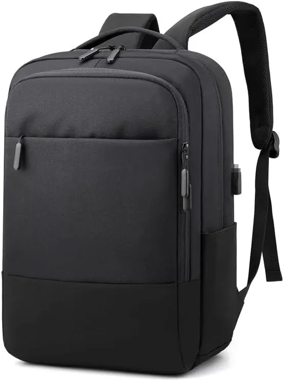 Laptop Travel Backpack Business Commuter Backpack Computer Backpack Suitable For 15.6 Inch Laptop Gifts for Men & Women (Black)