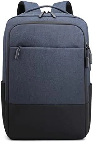 Laptop Travel Backpack Business Commuter Backpack Computer Backpack Suitable For 15.6 Inch Laptop Gifts for Men & Women (Blue)