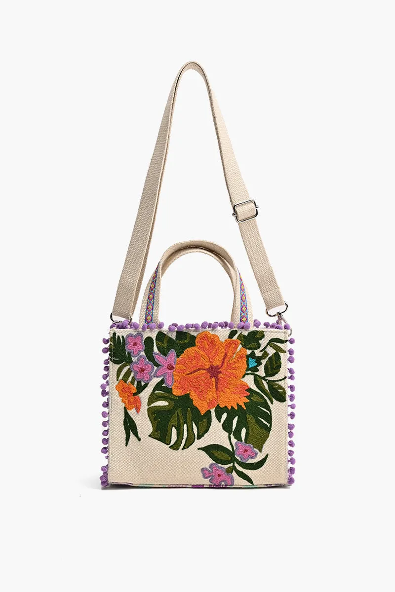 Lavender Blooms Mini Tote Bag