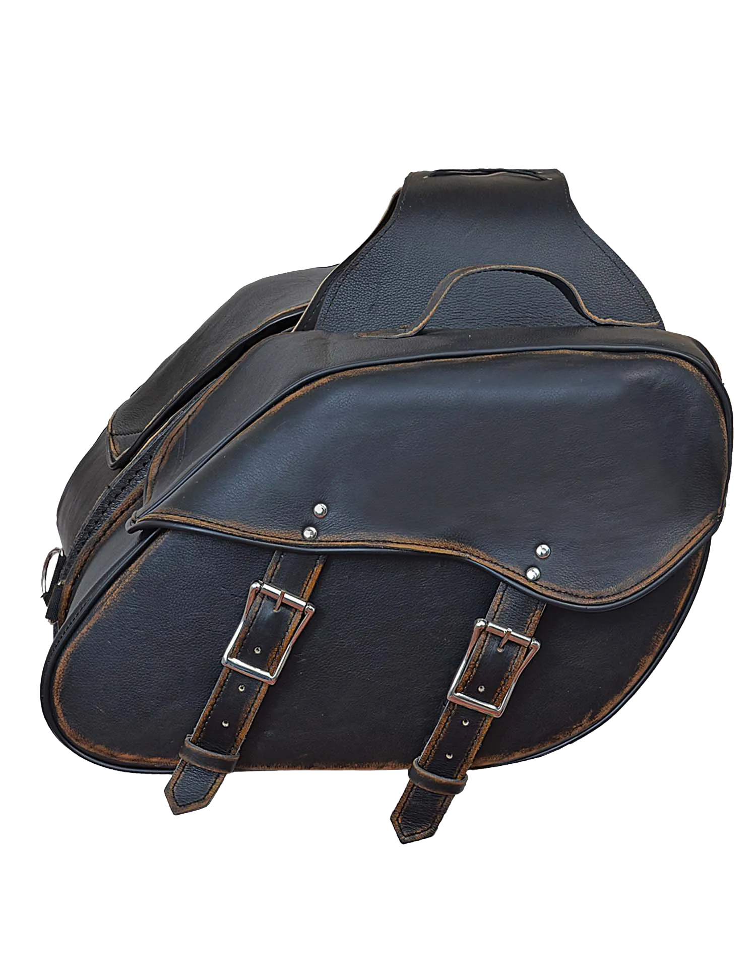 Leather Saddle Bag 9350
