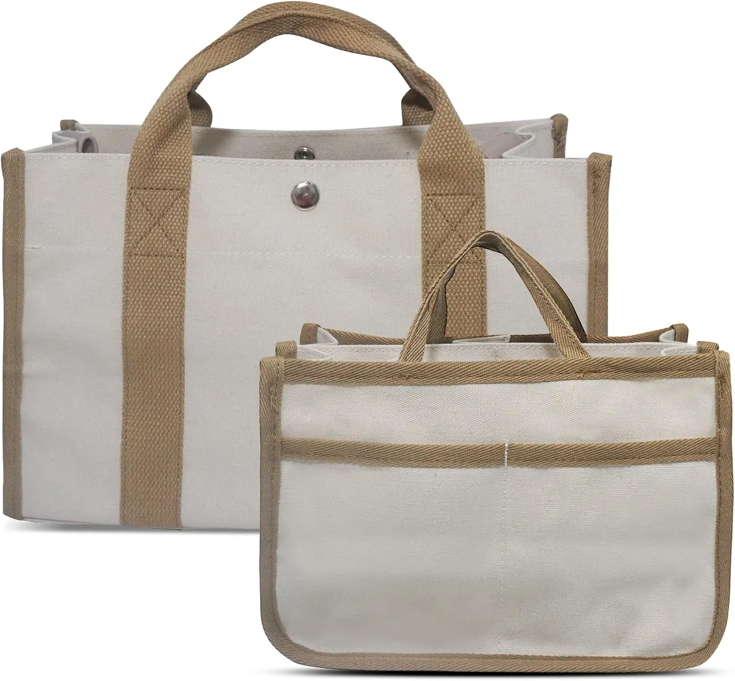 Lmbabter Tote Bag for Women with Insert Bag Handbag Shoulder Bag Diaper Organizer Bag Weekender Bag Mommy Bag