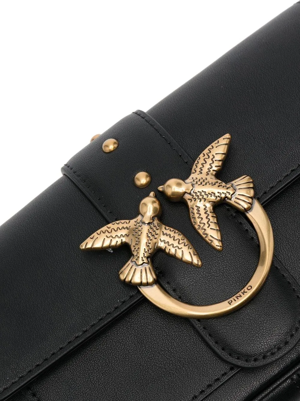 Love One Pocket leather crossbody bag