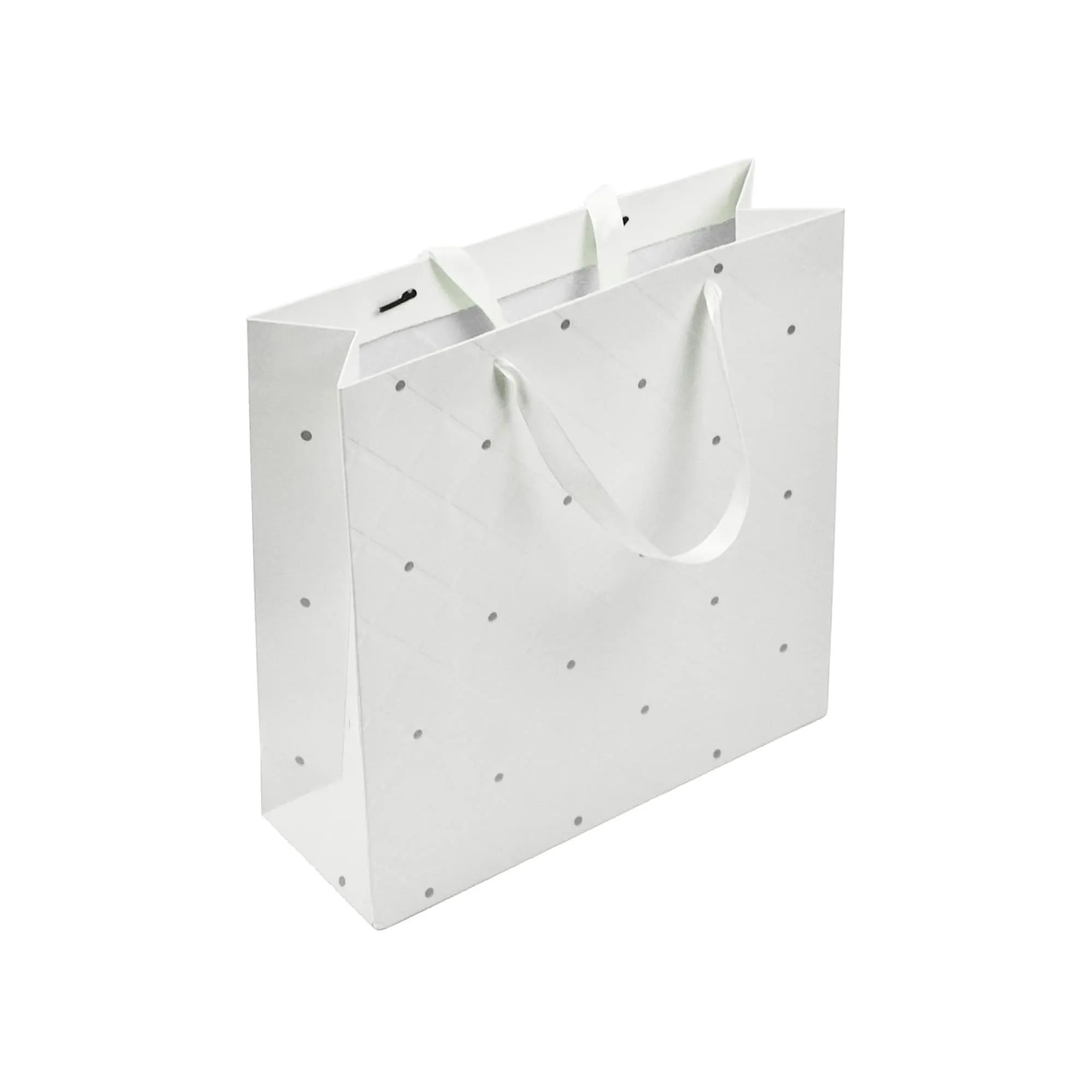 Luxurious Embossed Polka Dot Gift Bags - Set Of 3 Assorted Colours (Sizes Available)