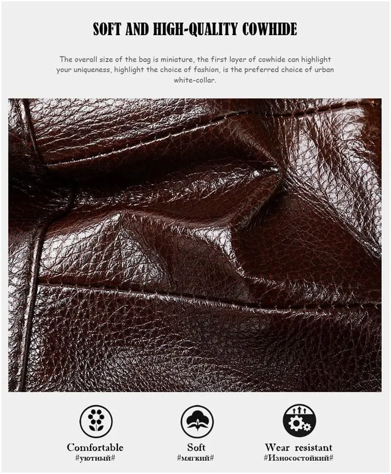 Male Leather Party Bag For Man Mens Shoulder Bag Shoulder Bag Genuine Leather Men's Messenger/crossbody Bags