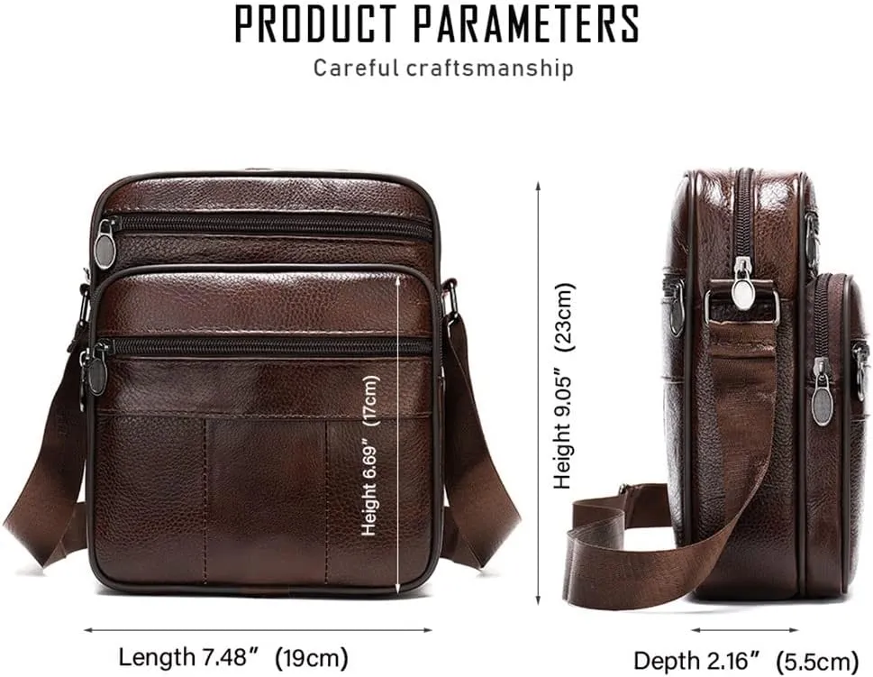 Male Leather Party Bag For Man Mens Shoulder Bag Shoulder Bag Genuine Leather Men's Messenger/crossbody Bags