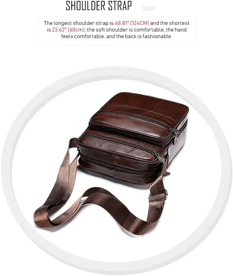 Male Leather Party Bag For Man Mens Shoulder Bag Shoulder Bag Genuine Leather Men's Messenger/crossbody Bags