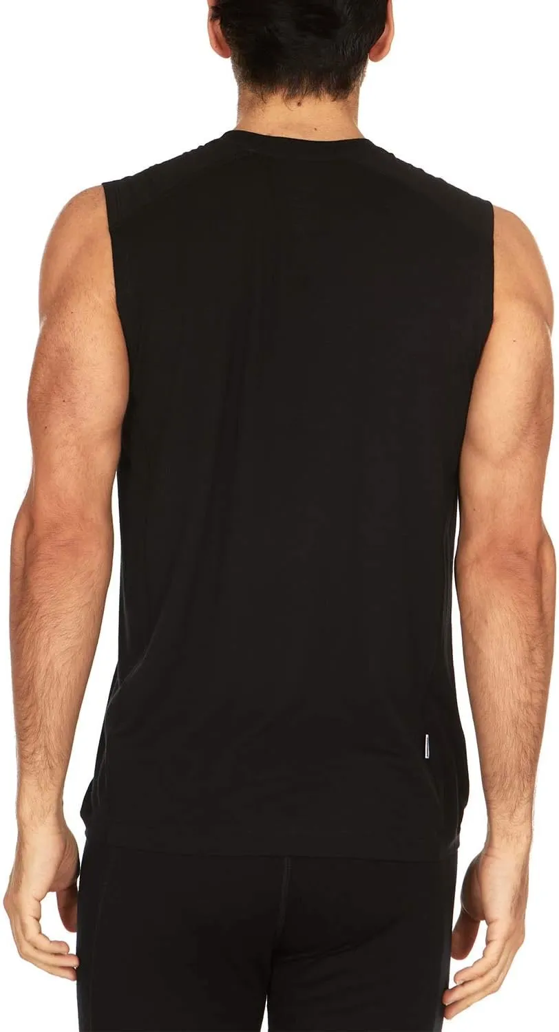 Micro Weight Mens Sleeveless Tank - 84% Merino Wool