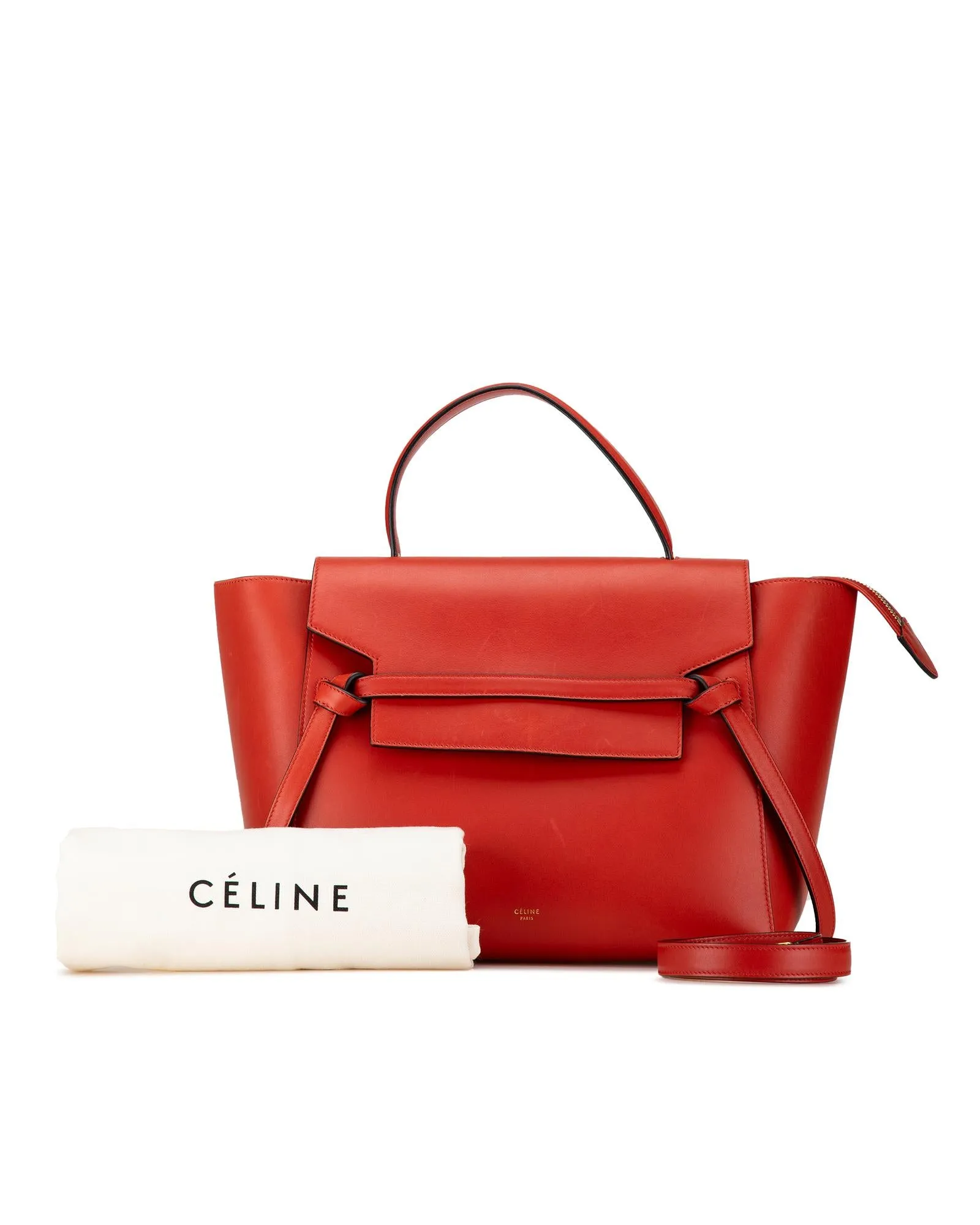 Mini Belt Bag with Detachable Strap and Multiple Pockets