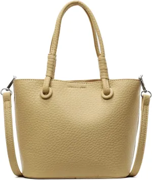 Mini Bucket Bag Pebbled Leather Bucket Purse Vintage Purse Bag with Top Handles Handbag Shoulder Crossbody Handbag