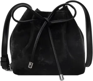 Mini Bucket Bag Vintage Leather Bucket Purse Drawstring Small Shoulder Handbag Crossbody Purse Bag