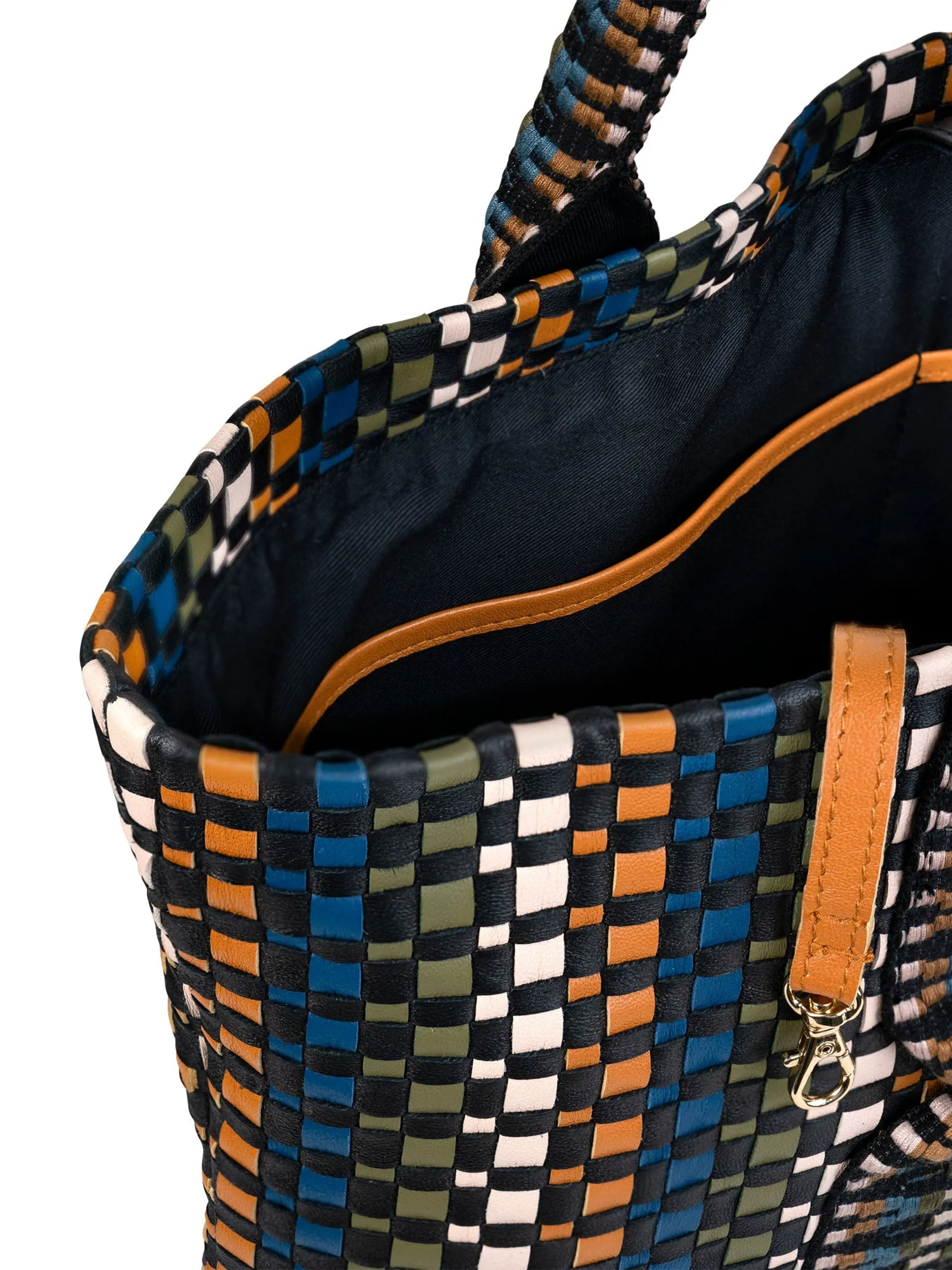 Misool leather tote bag