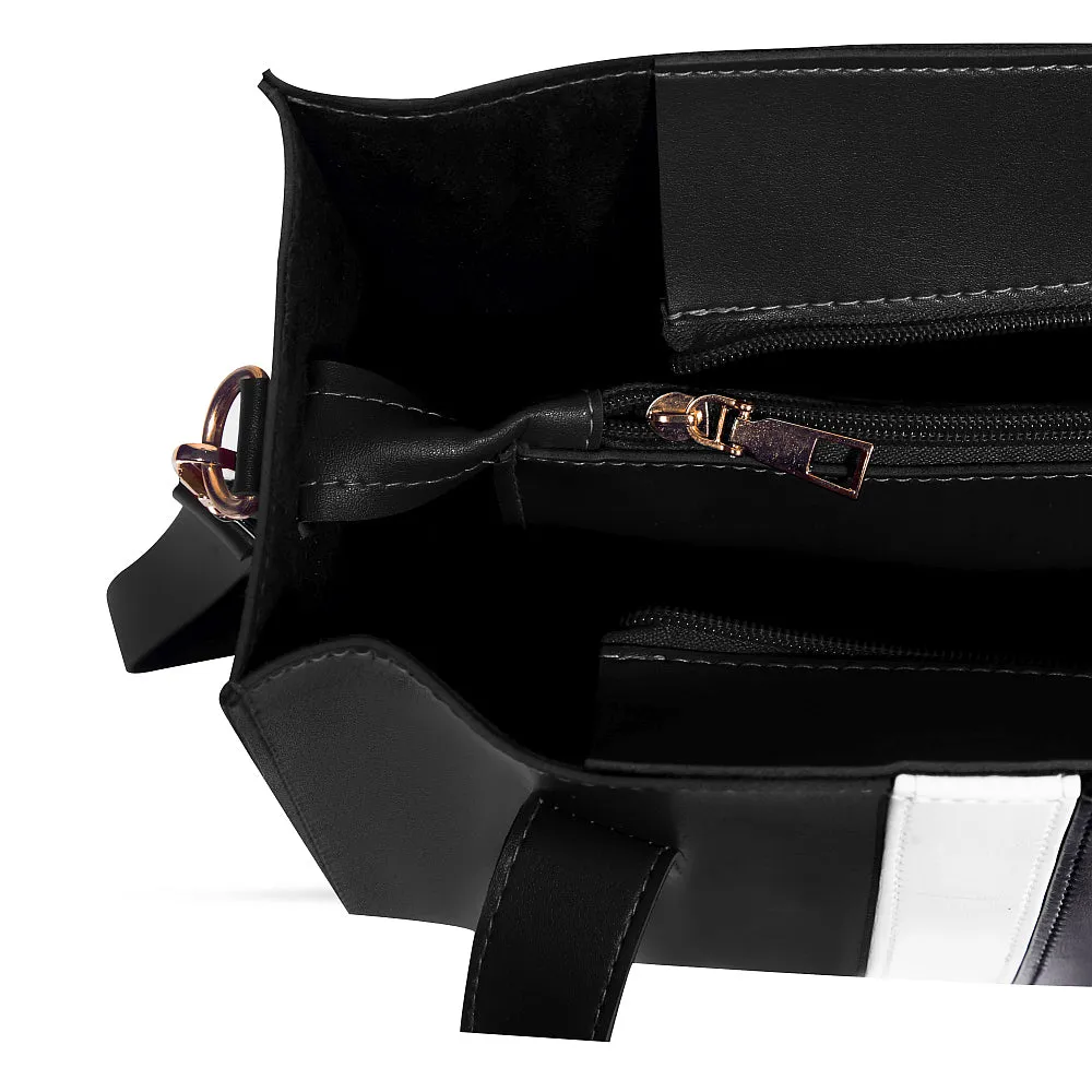 Morocco 3Pcs Shoulder bag Black