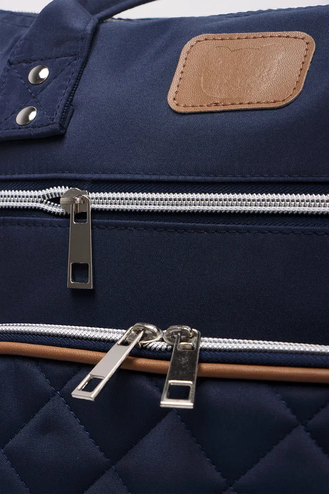 Navy Upper Handle Backpack