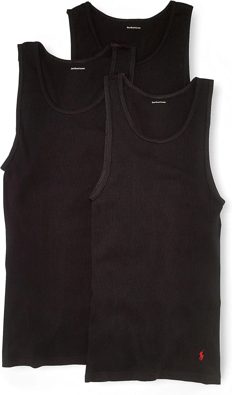 POLO RALPH LAUREN Men's Classic Fit Cotton Tanks 3-pack