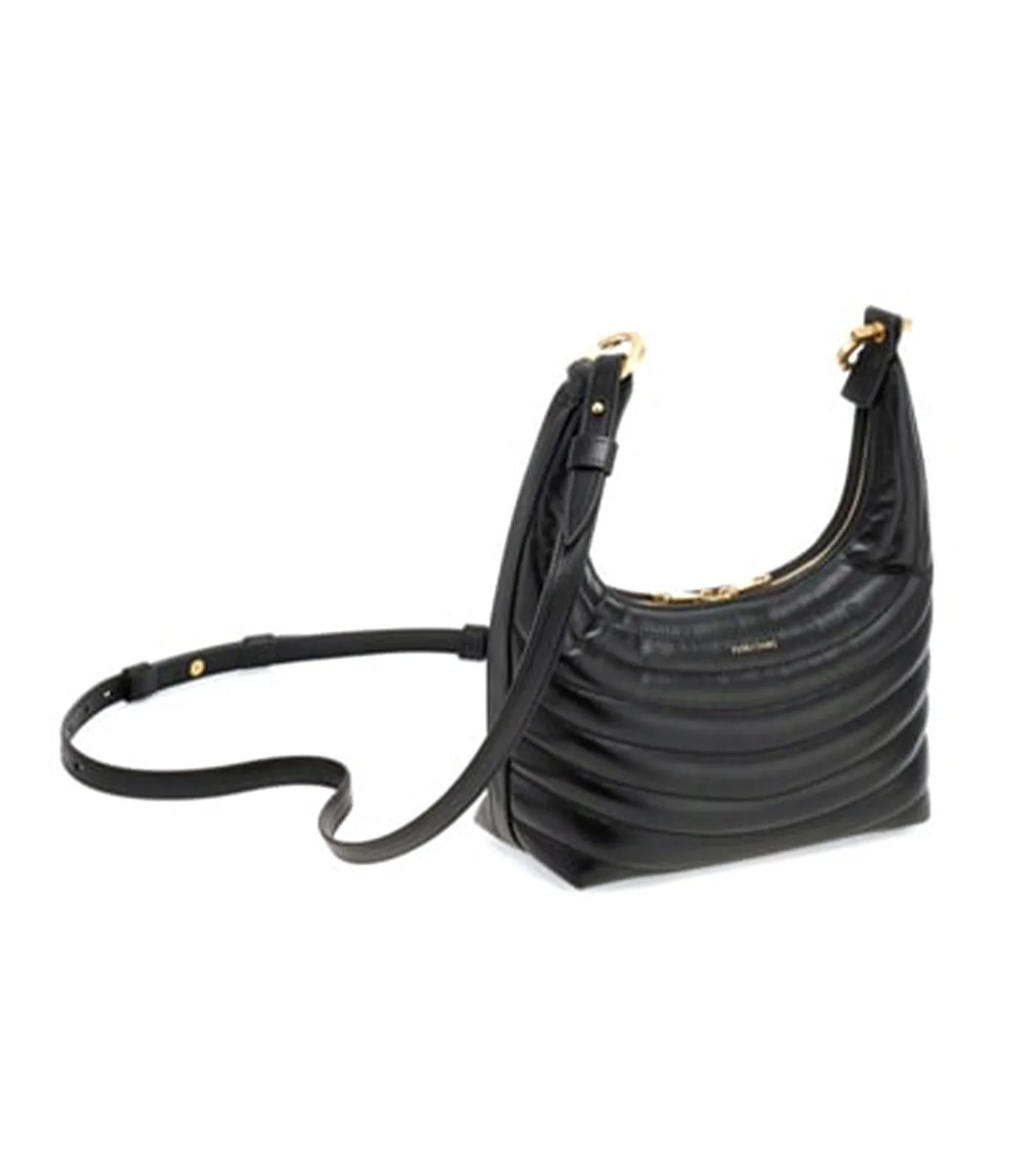 Quilted Crossbody Bag (S) Black