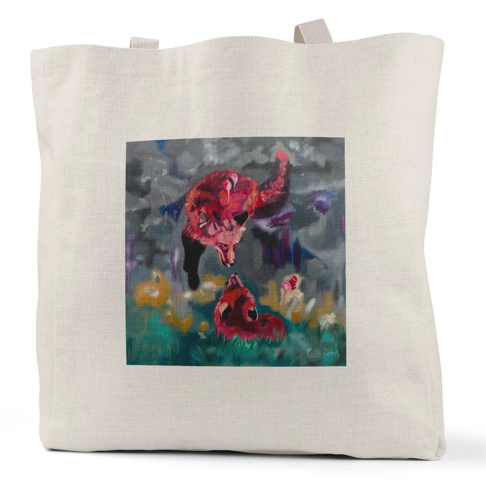 "Joyous Dance" - Small/Large Tote Bag