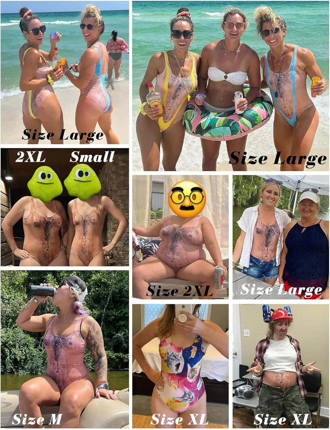 RAISEVERN One Piece Swimsuit for Women Hawaiian Novelty 3D Print Bathing Suit Swim Beachwear
